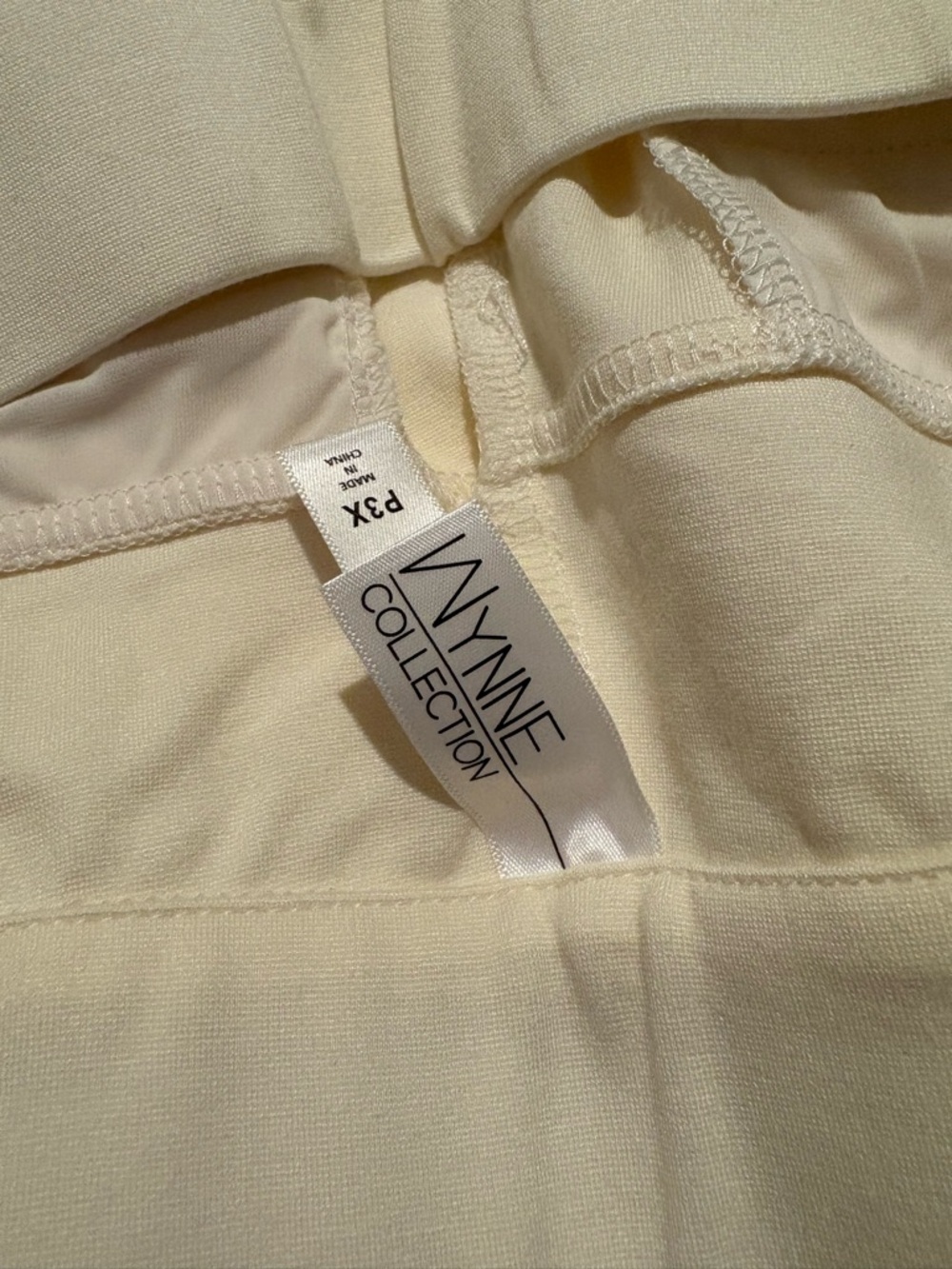 Wynne Collection Women's Cream Trousers